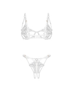 Obsessive - Luise Sublim 2-teiliges Set - Schwarz
