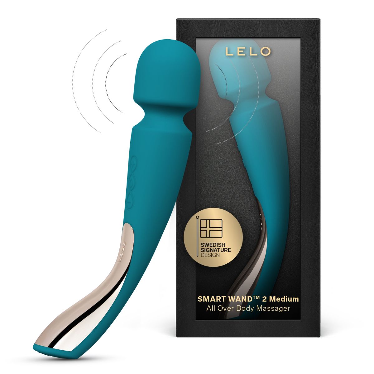 LELO - Smart Wand 2 Medium Wand Massager - Ocean Blue