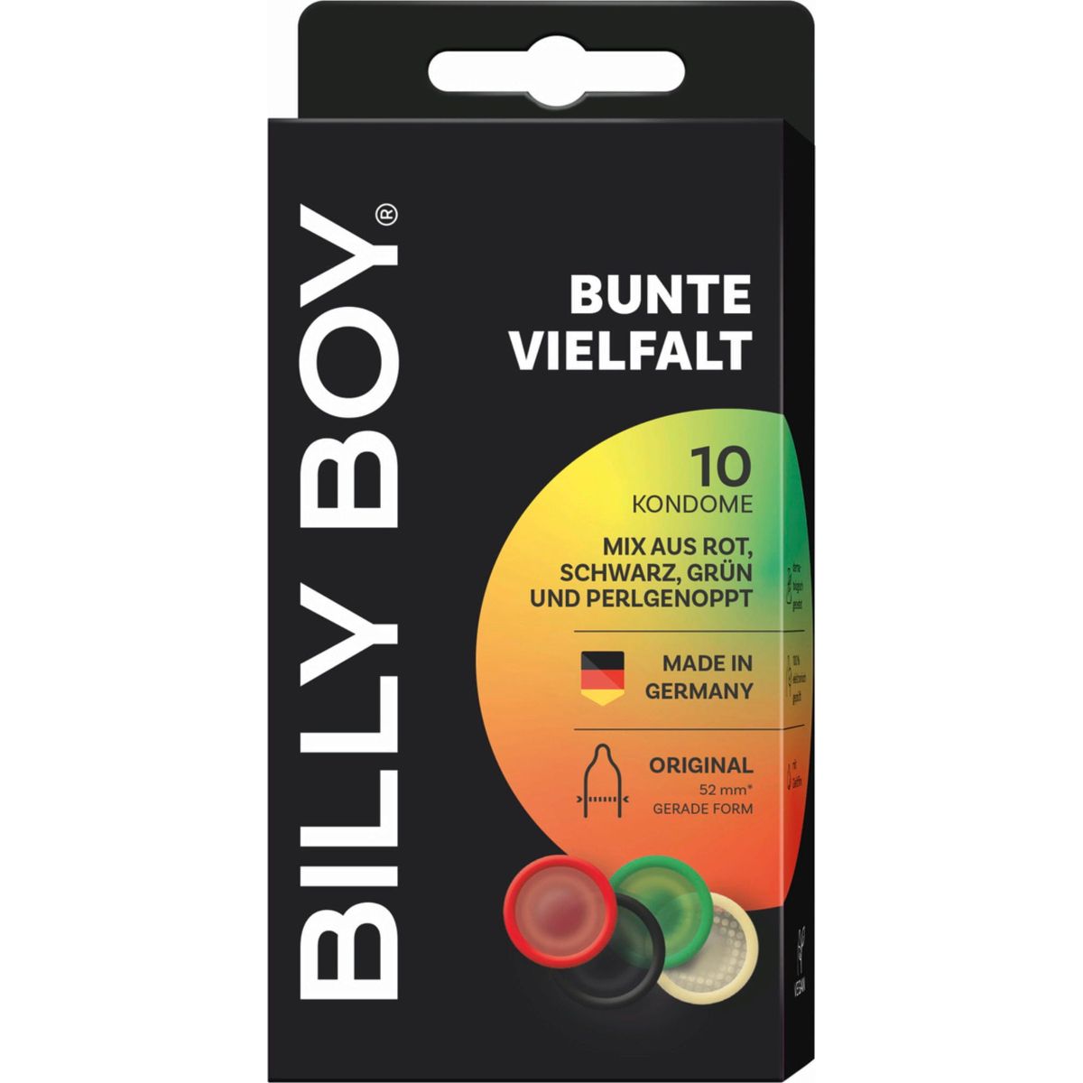 Billy Boy Bunte Vielfalt Kondome - 10 st.