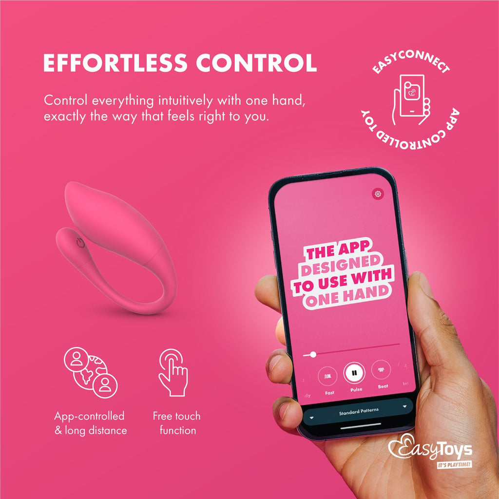 EasyConnect - Vibrations-Ei Aria - App-gesteuert mit Long Range Play