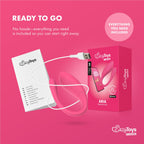 EasyConnect - Vibrations-Ei Aria - App-gesteuert mit Long Range Play