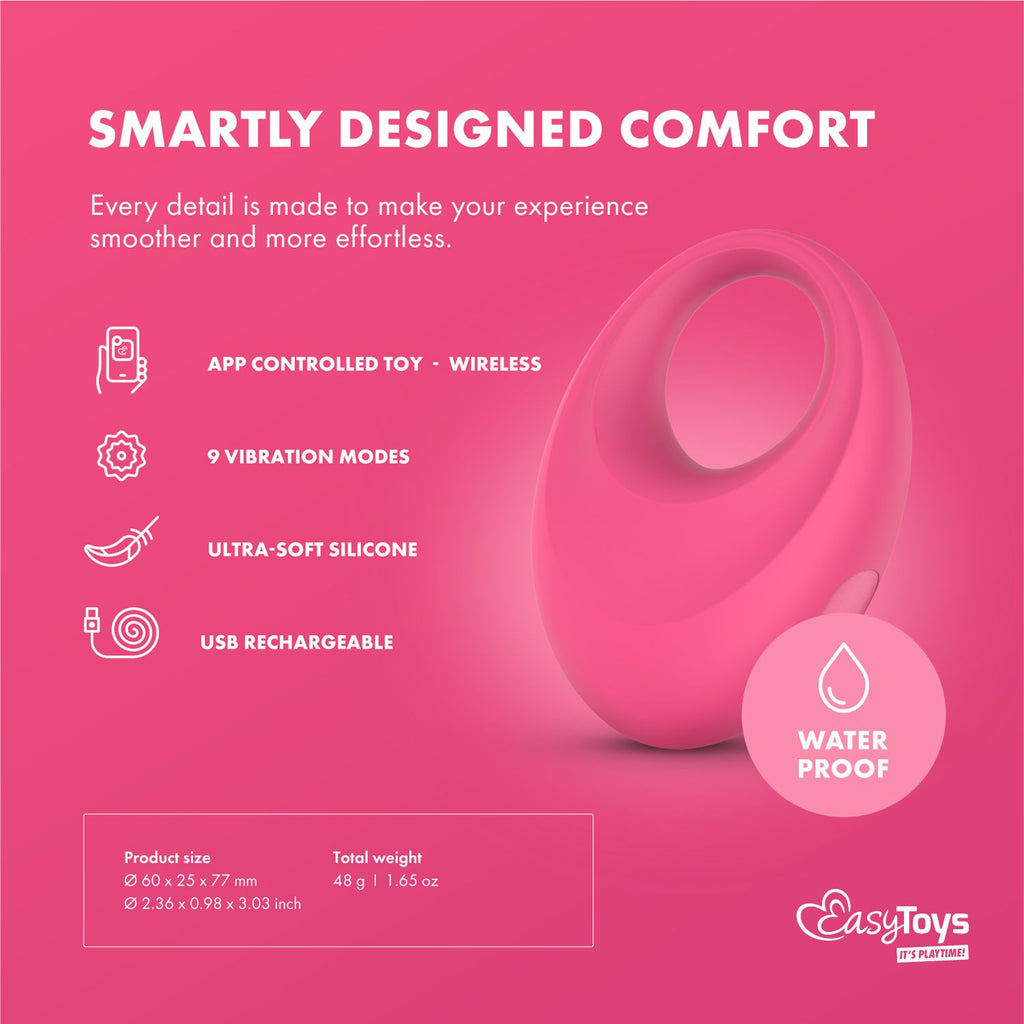 EasyConnect - Vibrations-Penisring Leo, app-gesteuert