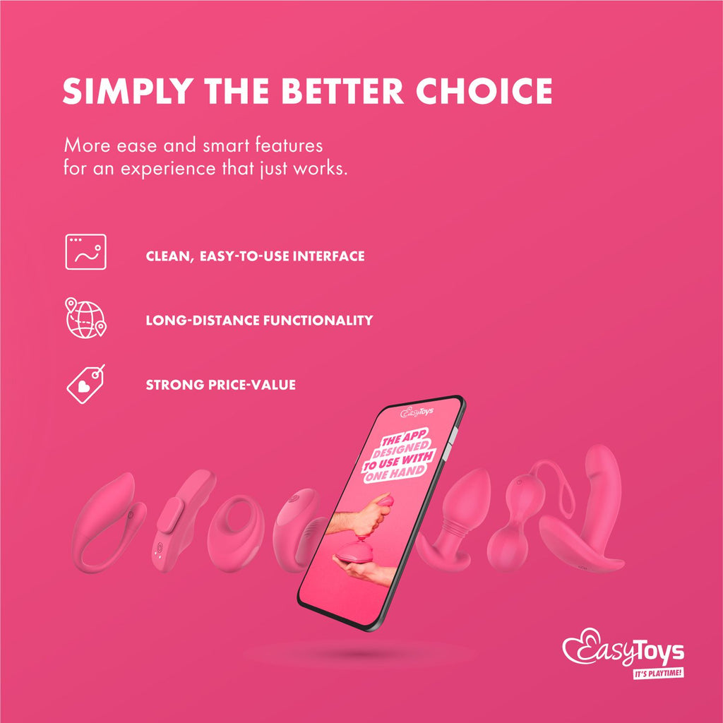 EasyConnect - Paar-Vibrator Orio - App-gesteuerter Duo-Vibrator für Paare